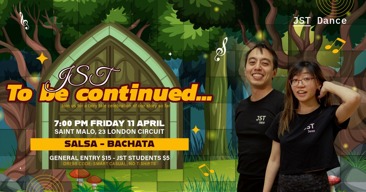 JST: To be continued... - Latin dance social party