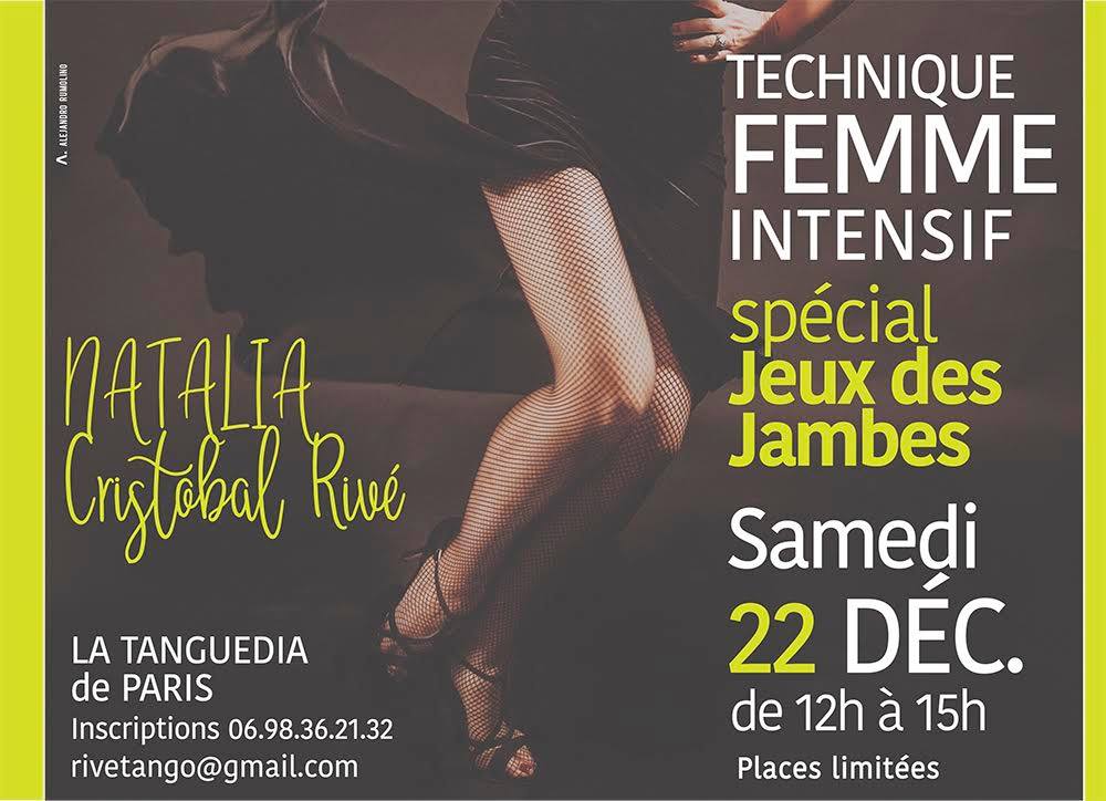 Stage Technique Femme, Samedi 22 Déc.