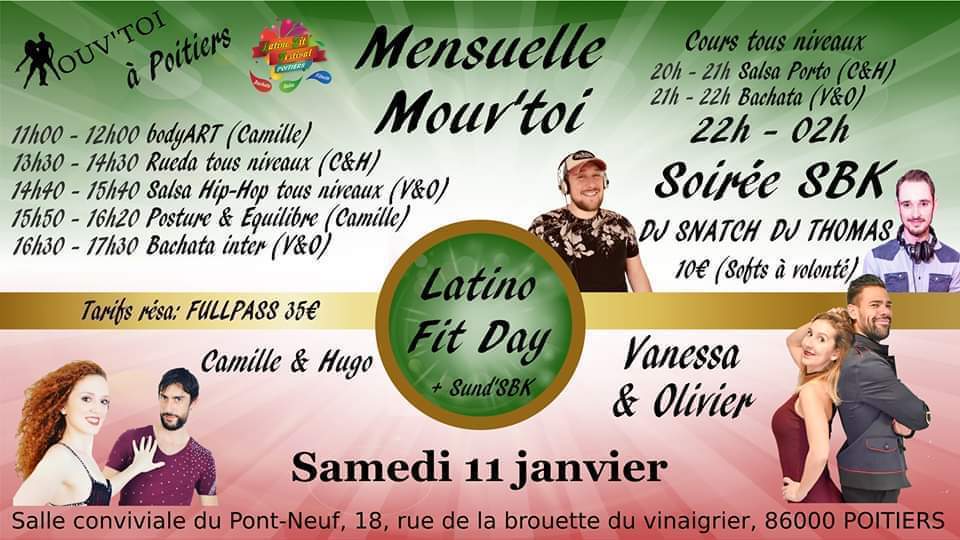 Latino Fit Day - Poitiers