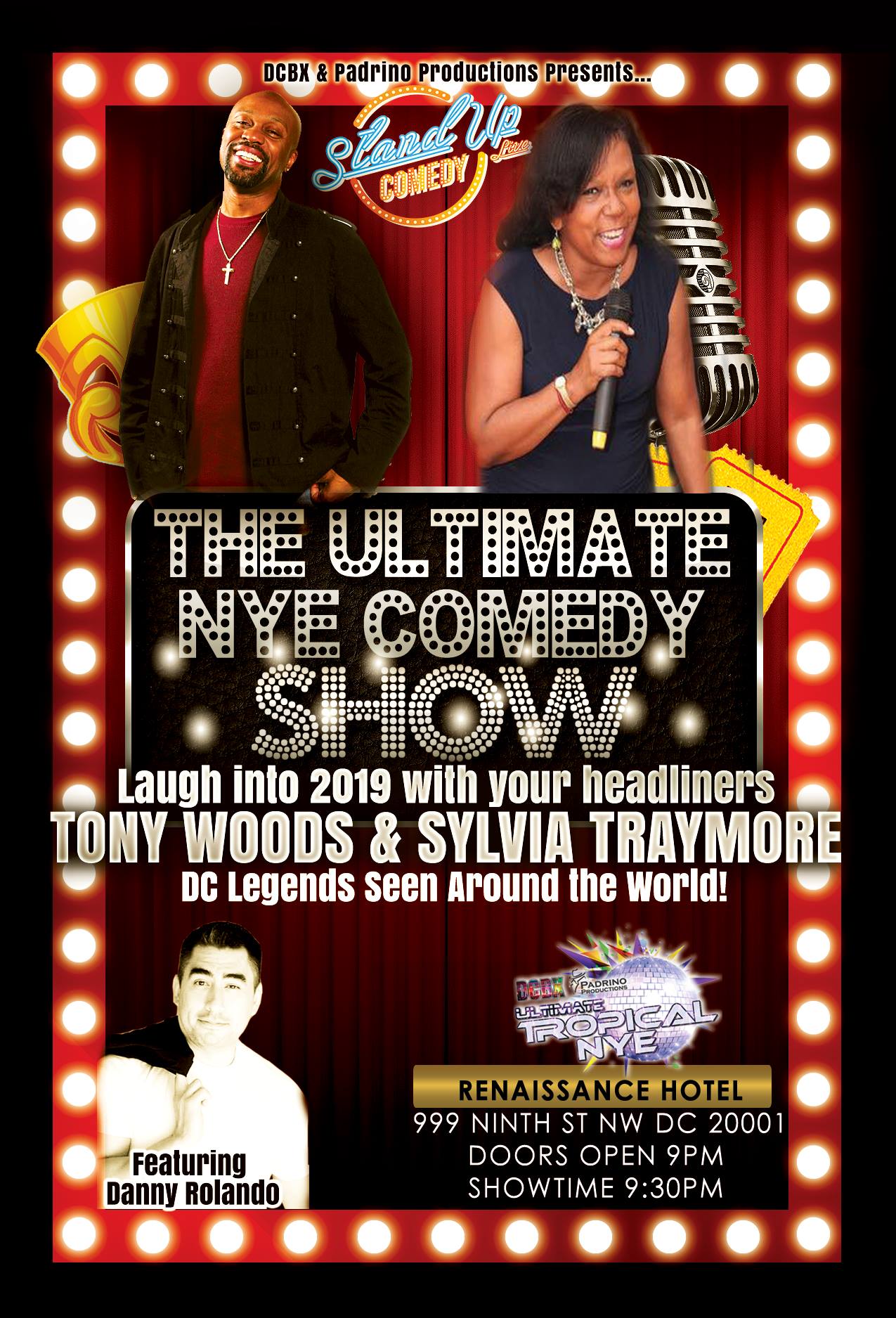 The Ultimate New Year's Eve Comedy Show & All Night Party