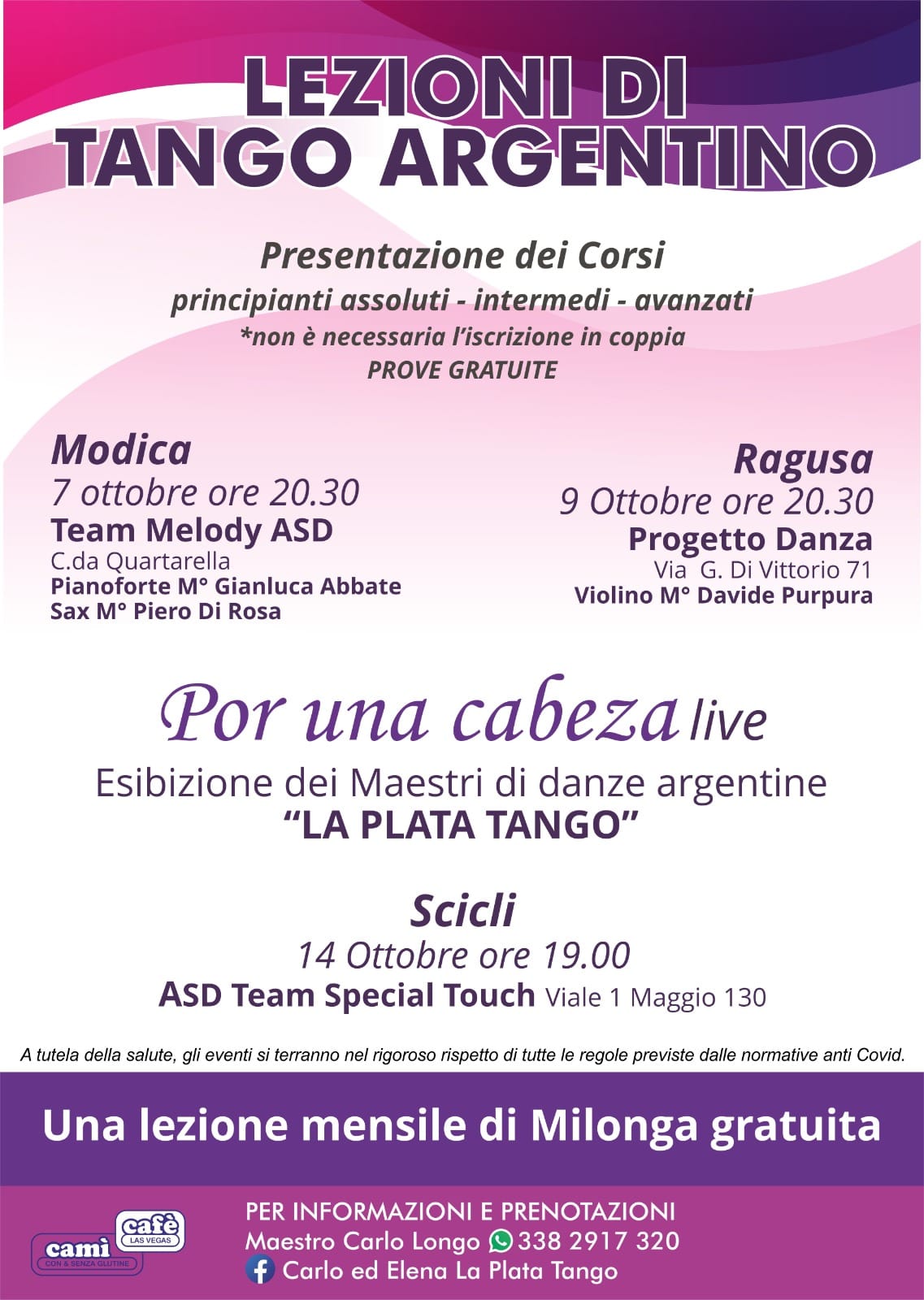 Tango Argentino - Lezioni di prova gratuita