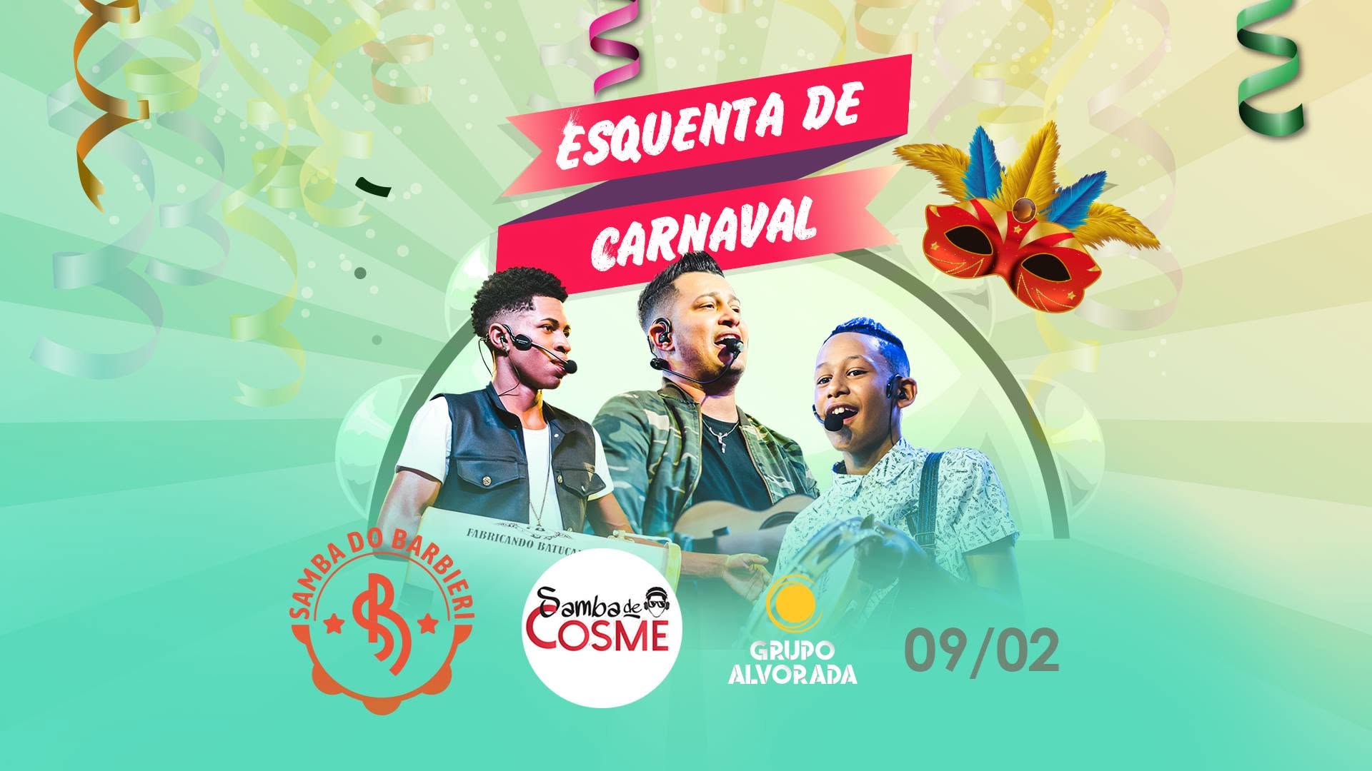 Samba de Cosme e Grupo Alvorada no Samba do Barbieri