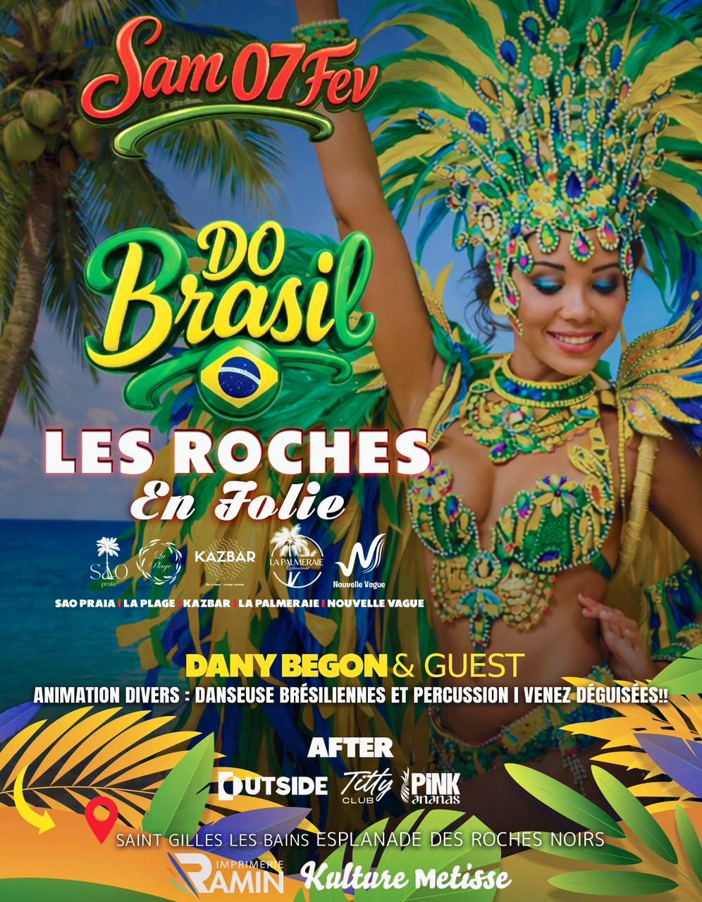 LES ROCHES EN FOLIE 🇧🇷DO BRAZIL🇧🇷 Les Restaurants de l’Esplanade Roches Noires