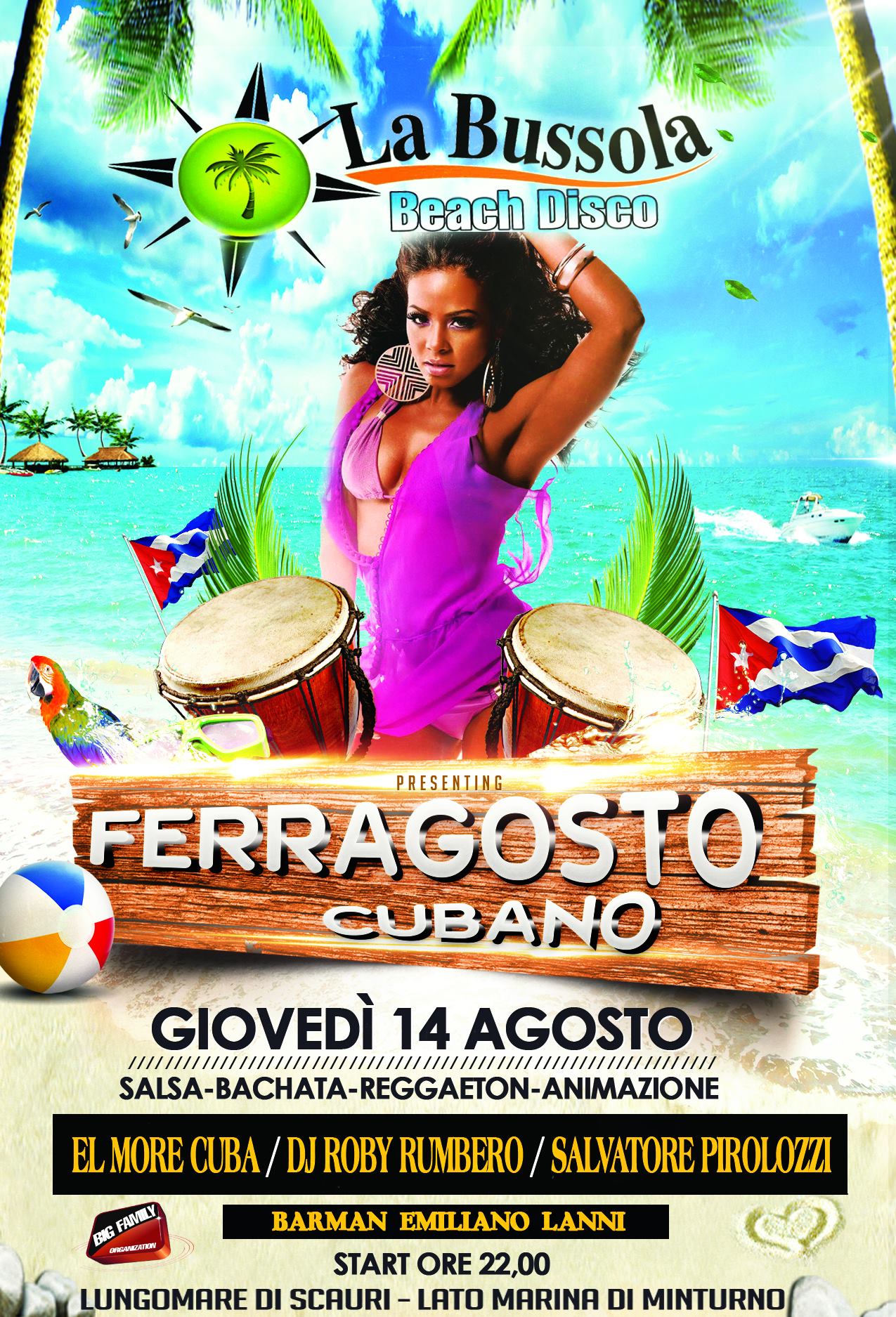 FERRAGOSTO CUBANO alla BUSSOLA Disco