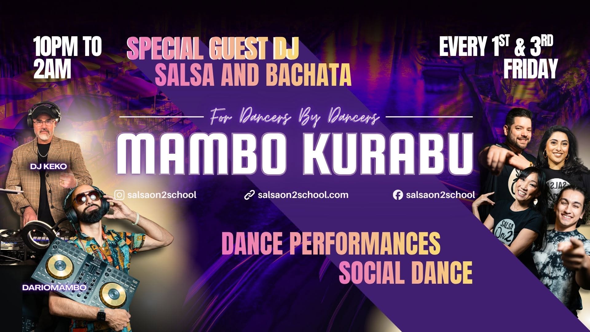 Mambo Kurabu Salsa & Bachata Social
