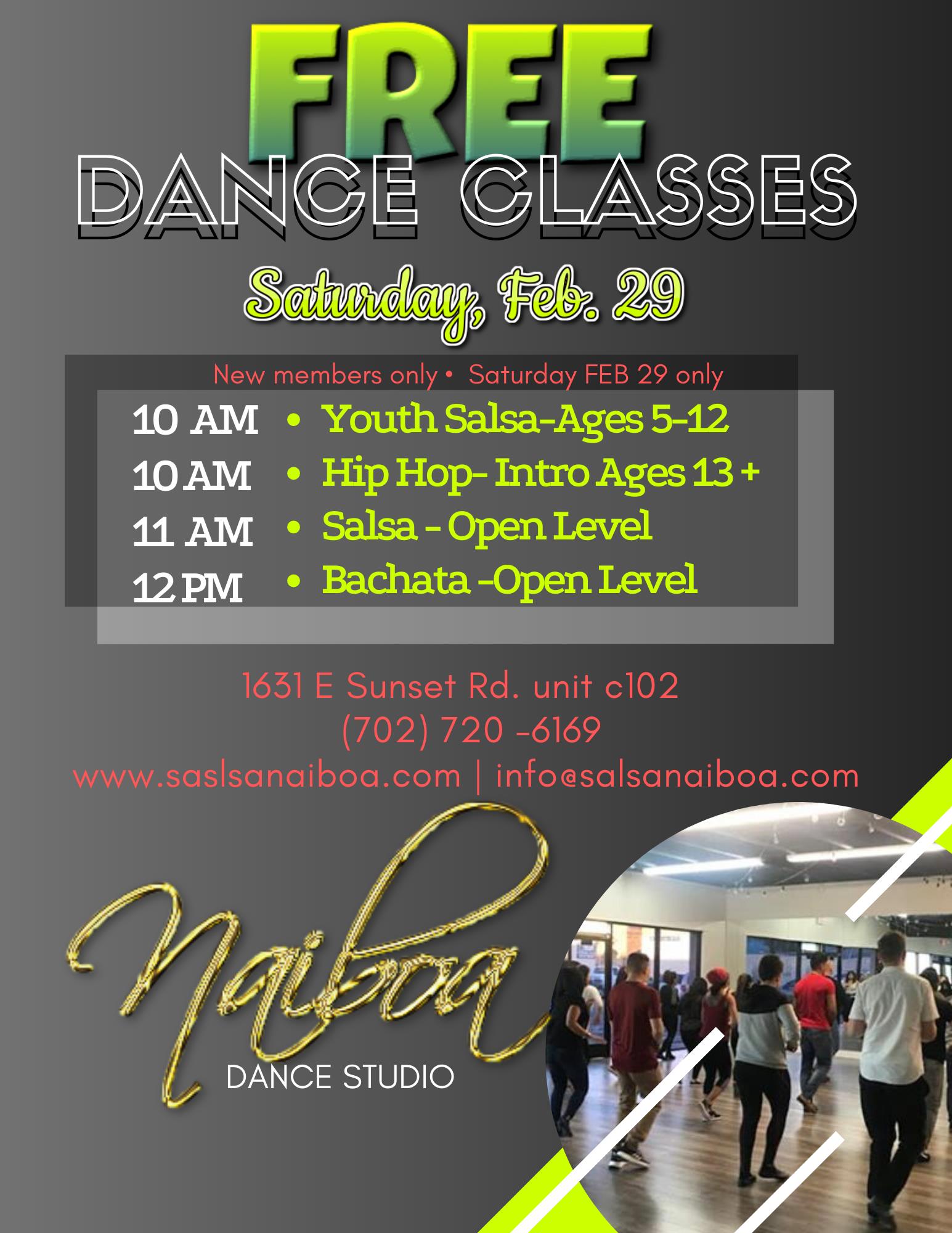Free Dance Classes