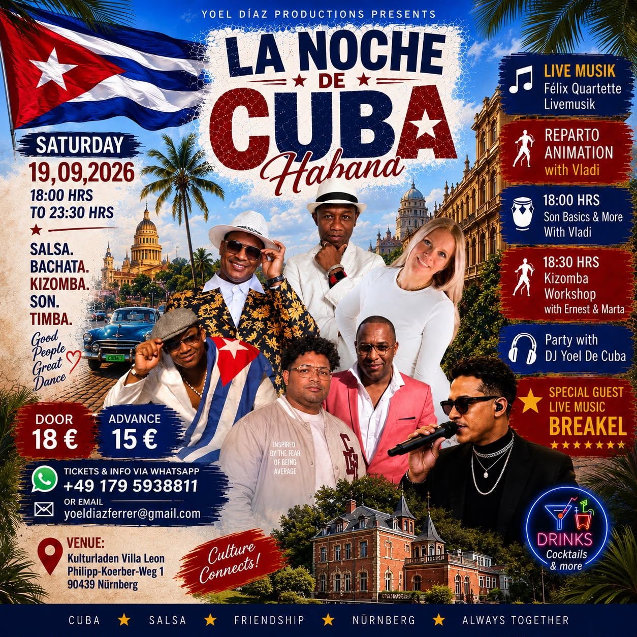 LA NOCHE DE CUBA -LATIN PARTY