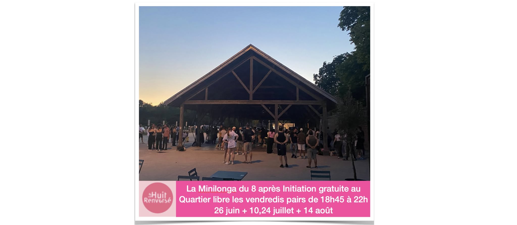 Minilonga en plein au Quartier libre avec Initiation
