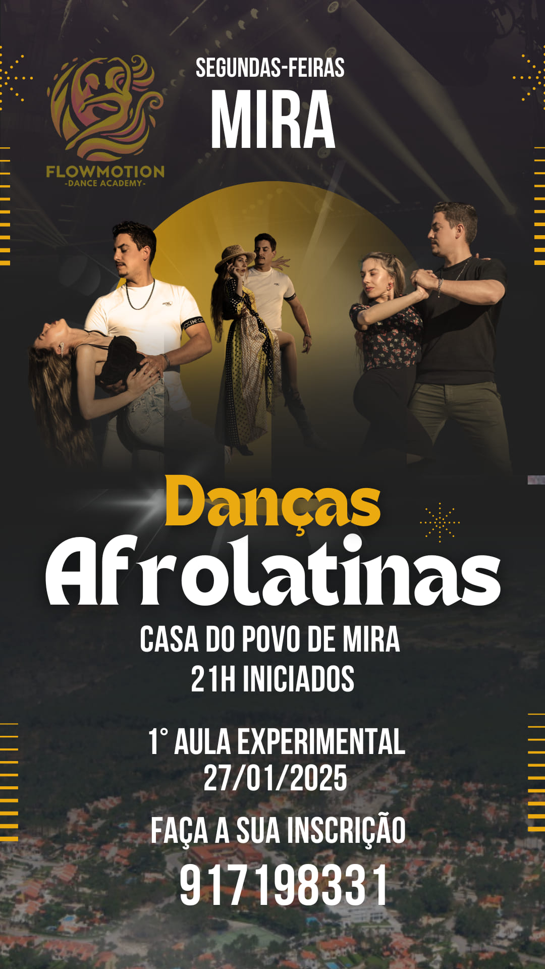 Aulas Danças Afrolatinas Mira 💃🕺 Nova Turma Iniciação