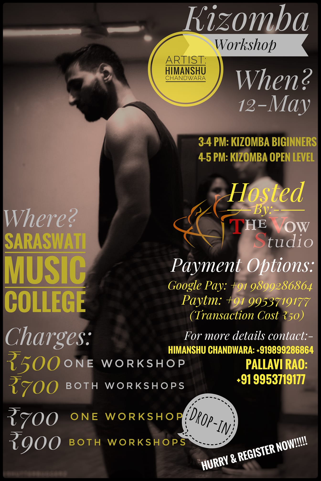 Kizomba Workshops By Himanshu