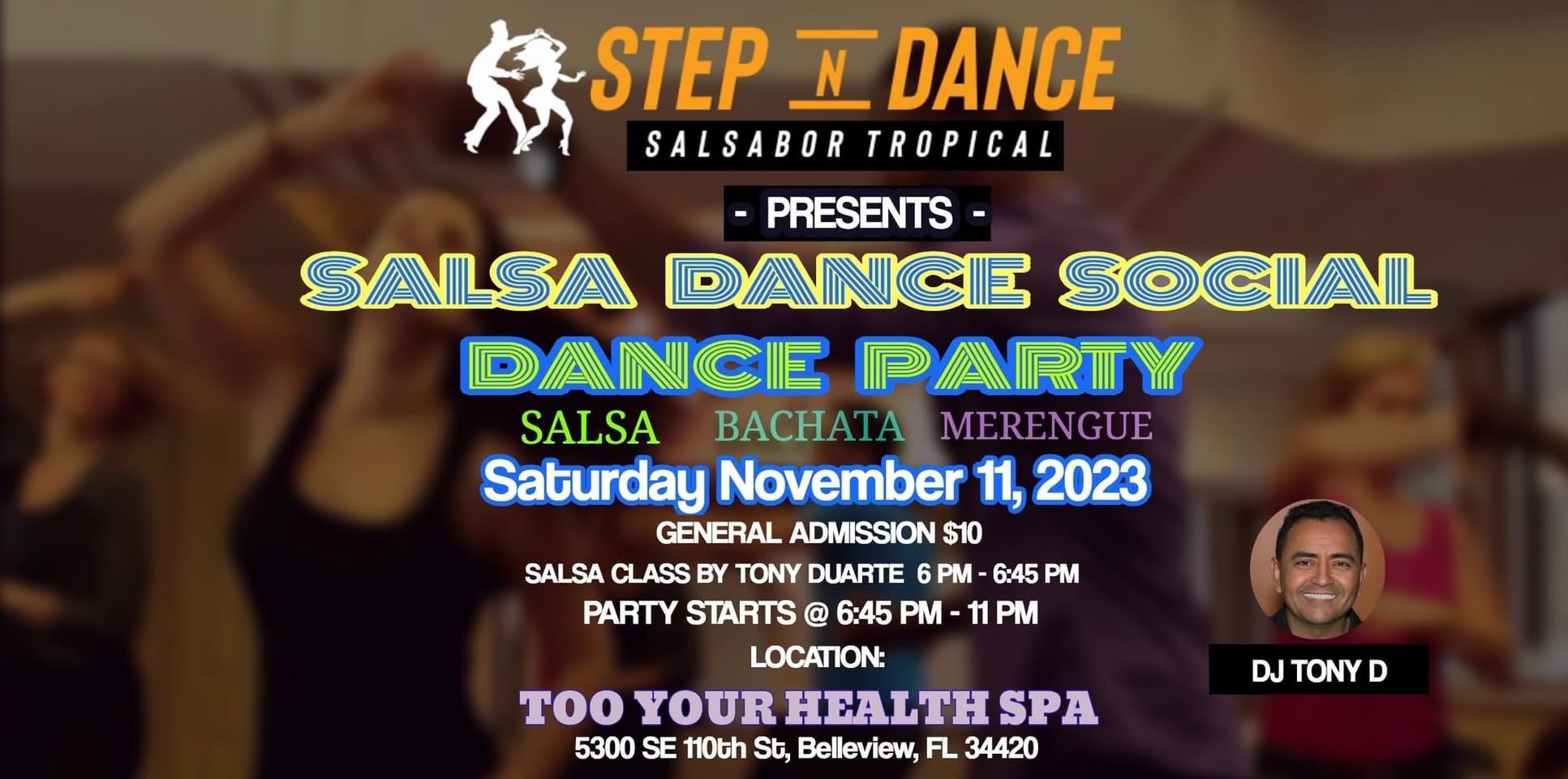 Salsa Dance Social Party