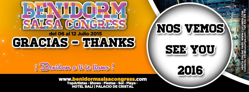 Benidorm Salsa Congress 2015 - Official Event - Evento Oficial