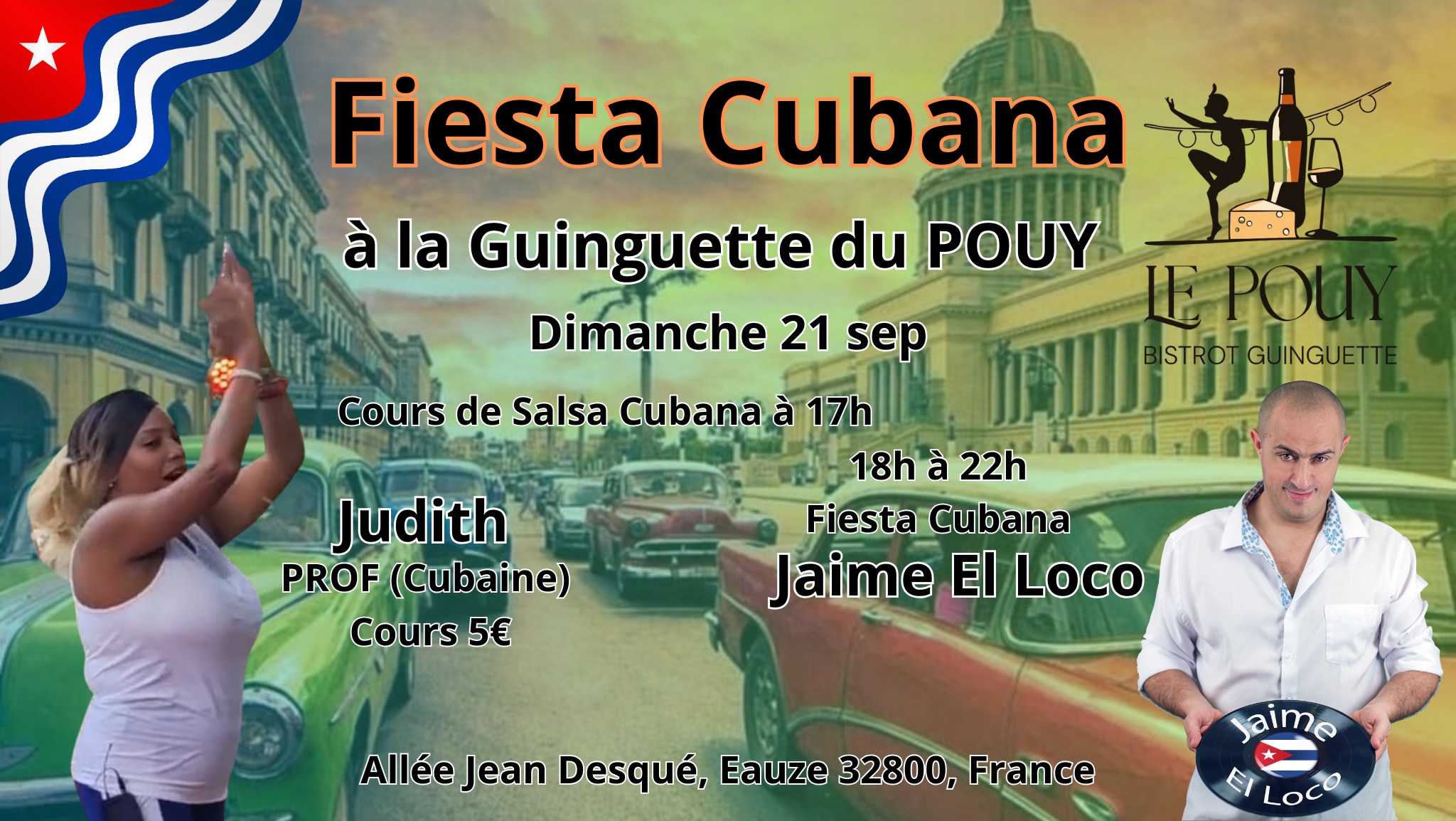 Fiesta Cubana Guinguette du Pouy