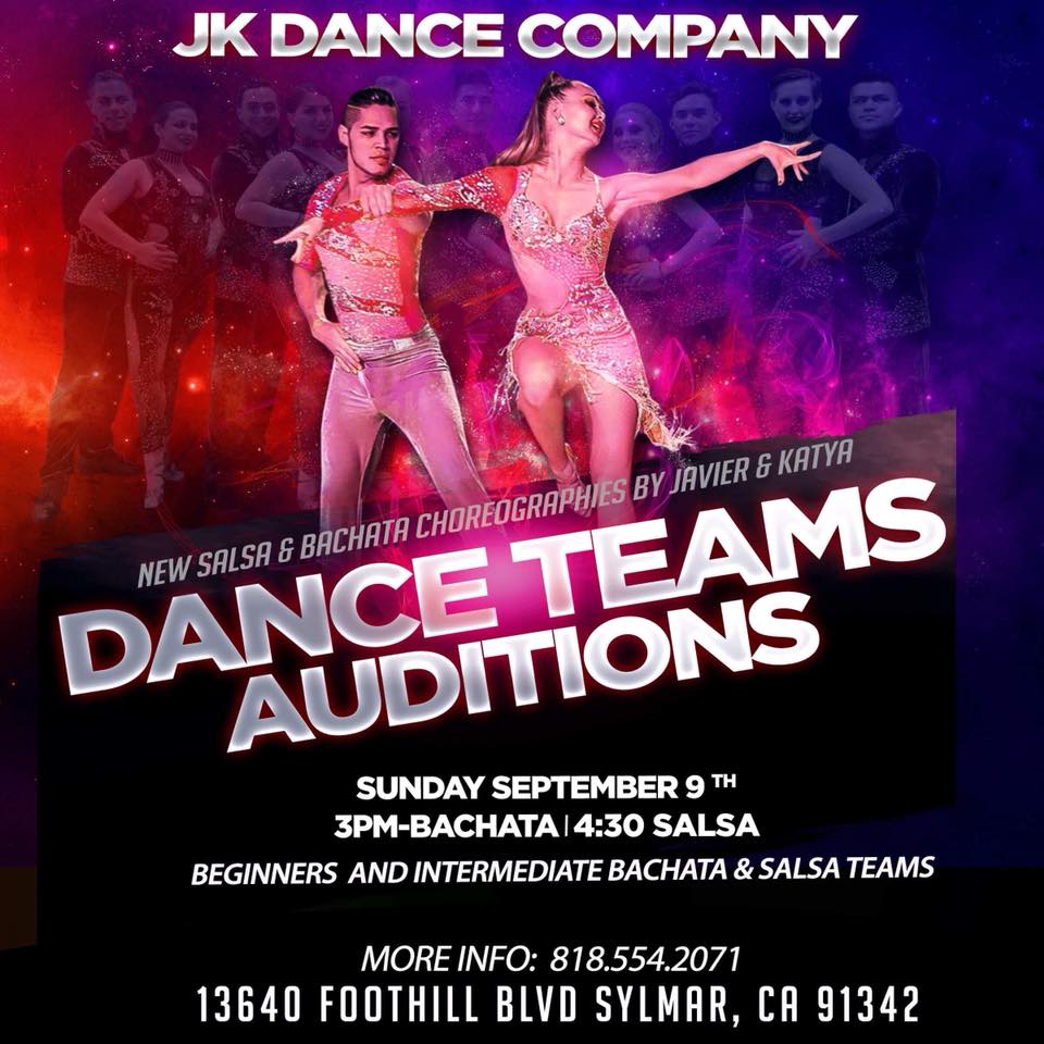 Free Bachata Salsa Teams Auditions