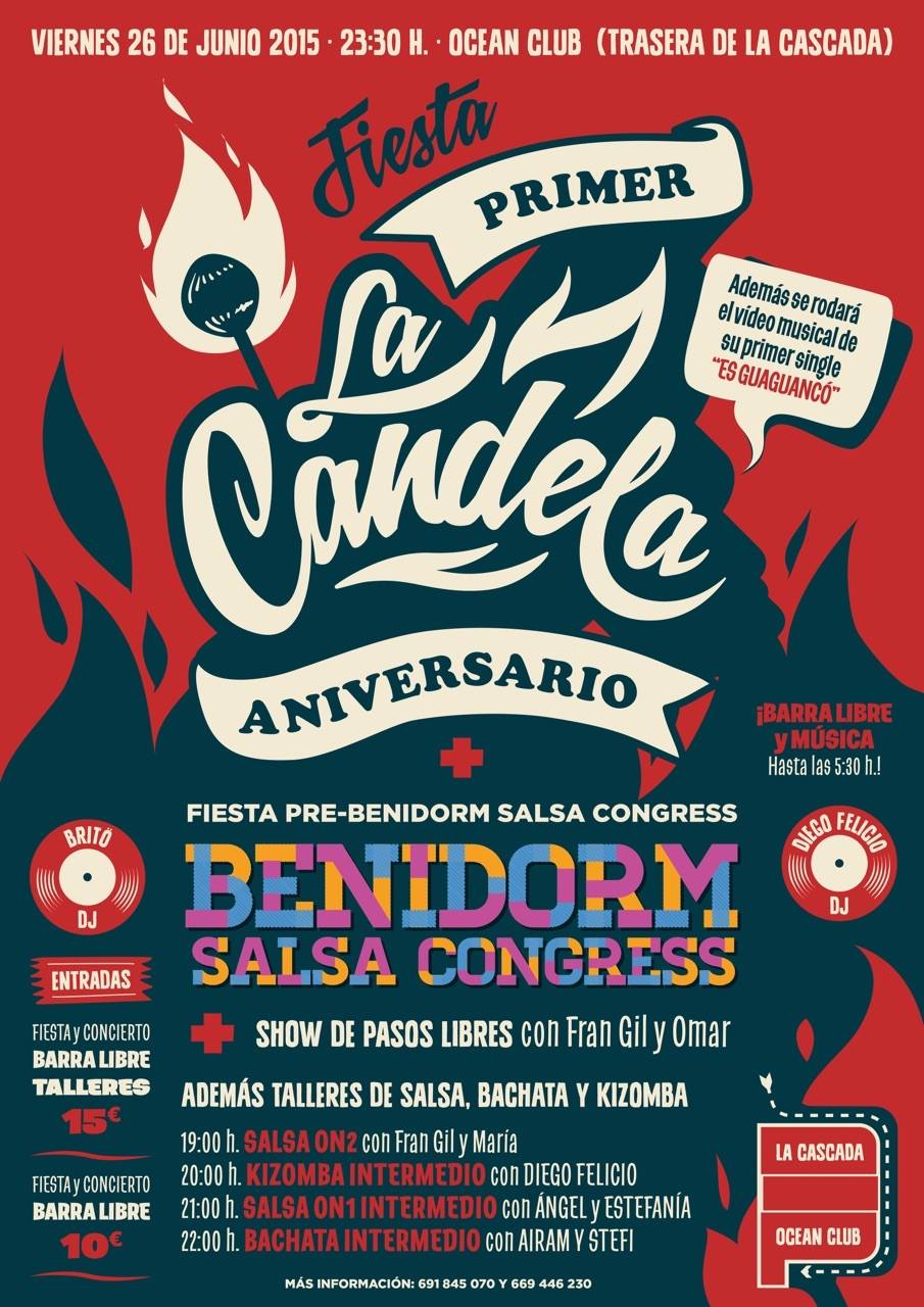 1º Aniversario La Candela Pre-Benidorm Salsa Congress