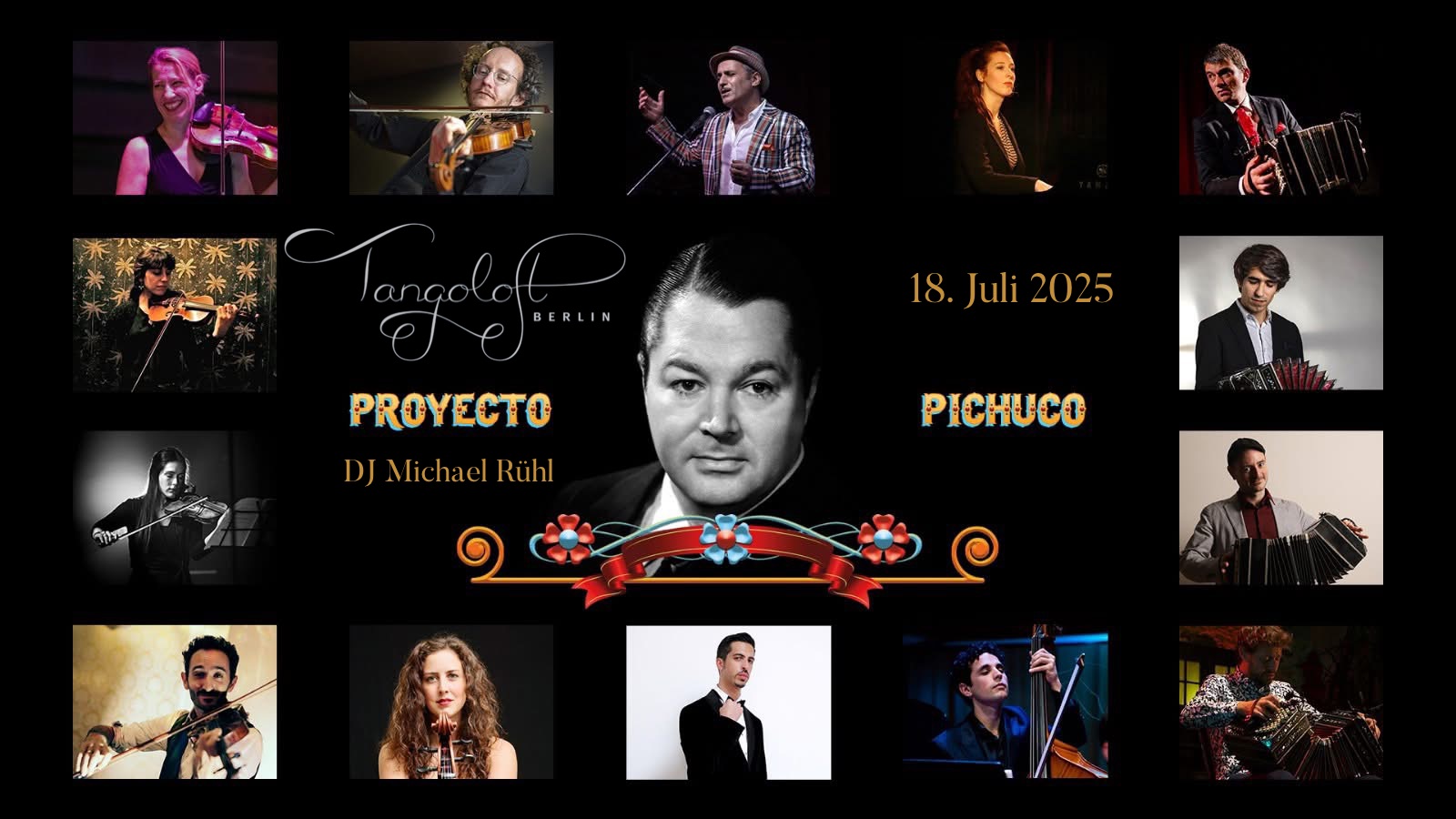 ⚜️28 nie veröffentlichte Anibal Troilo Tangos ⚜️ GRAND MILONGA ⚜️Proyecto Pichuco ⚜️14 MusikerInnen