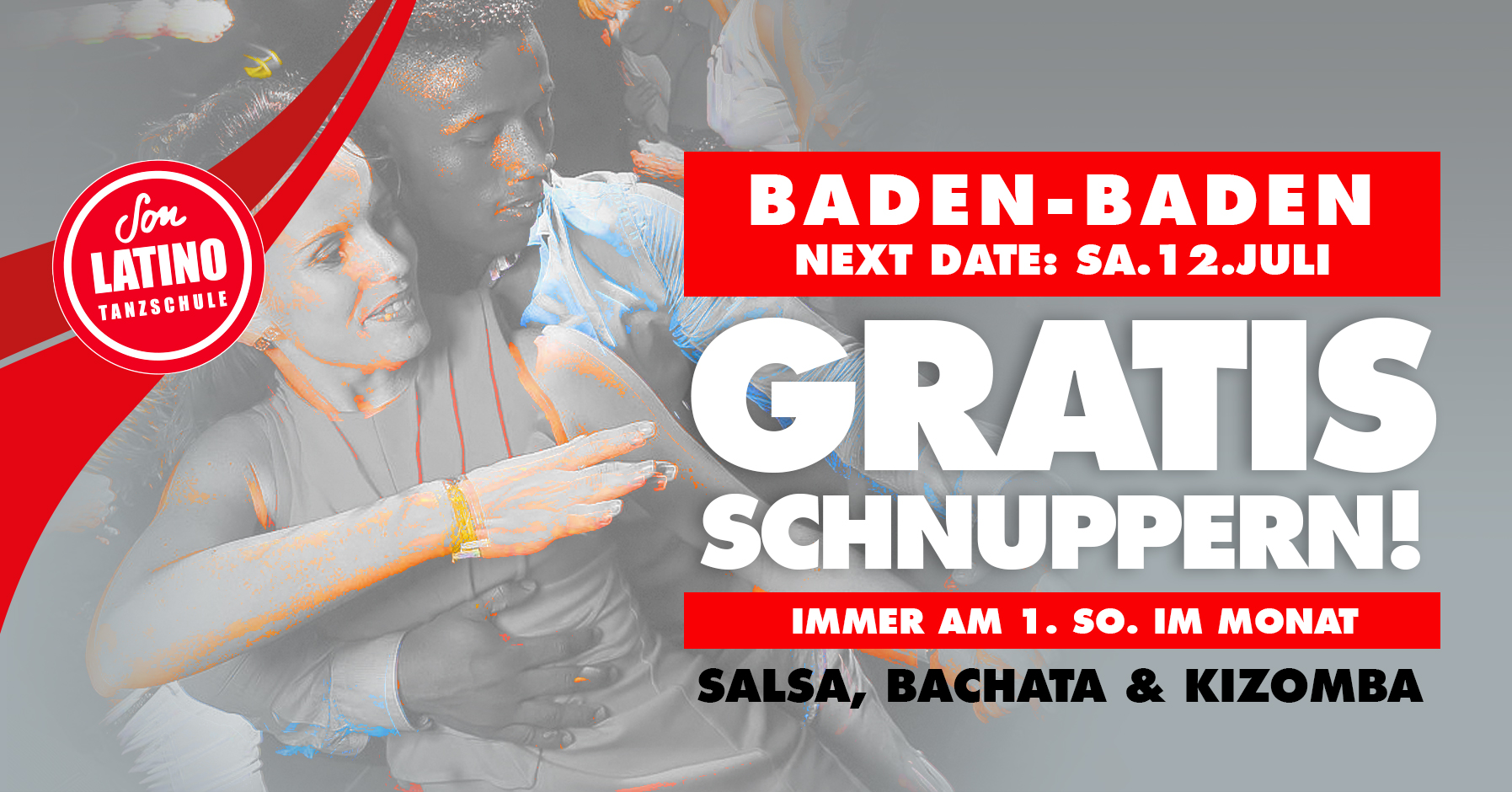 Salsa & Bachata Schnupperstunde in Baden-Baden