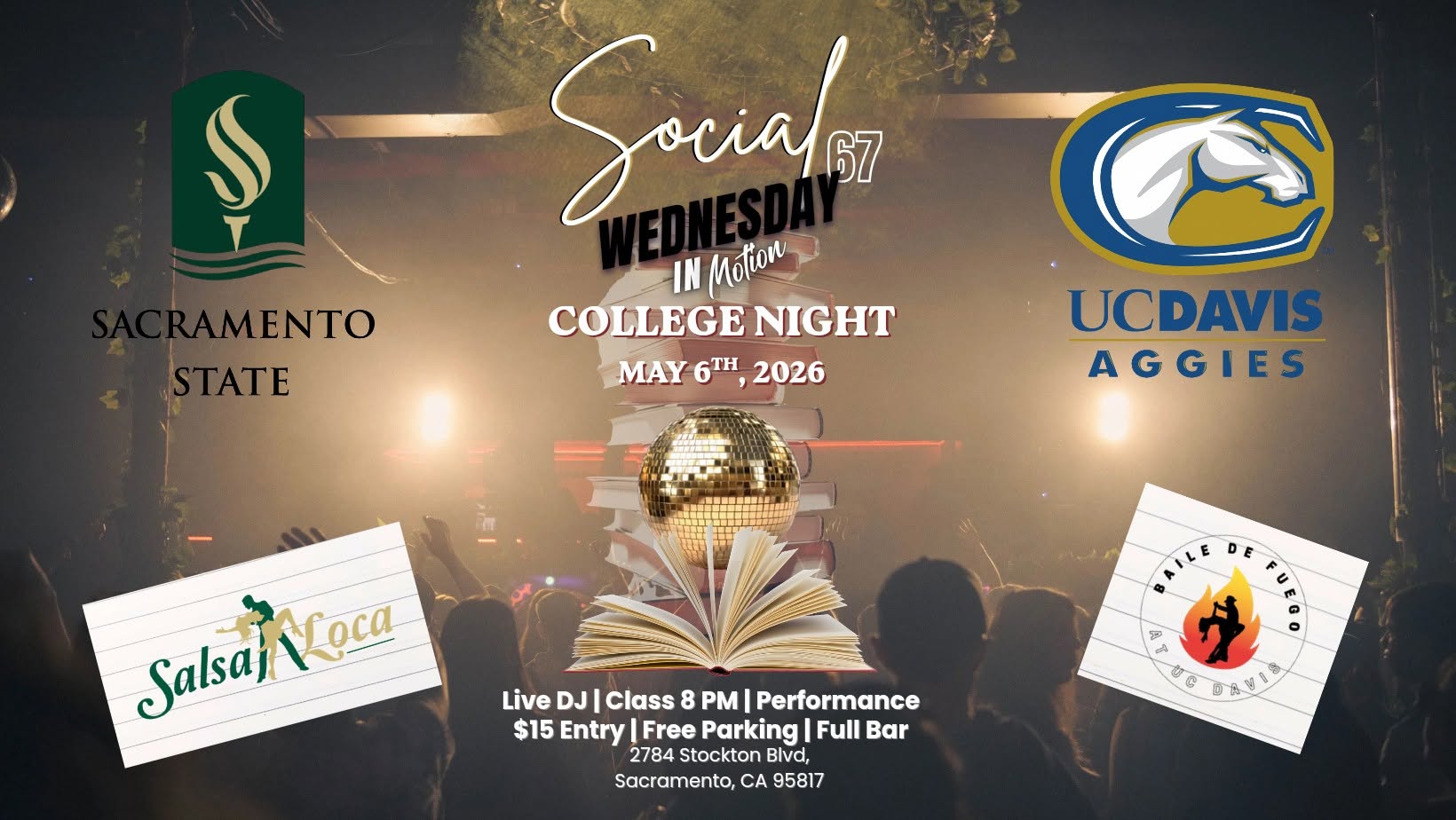 College Night: Wednesday Salsa and Bachata Social