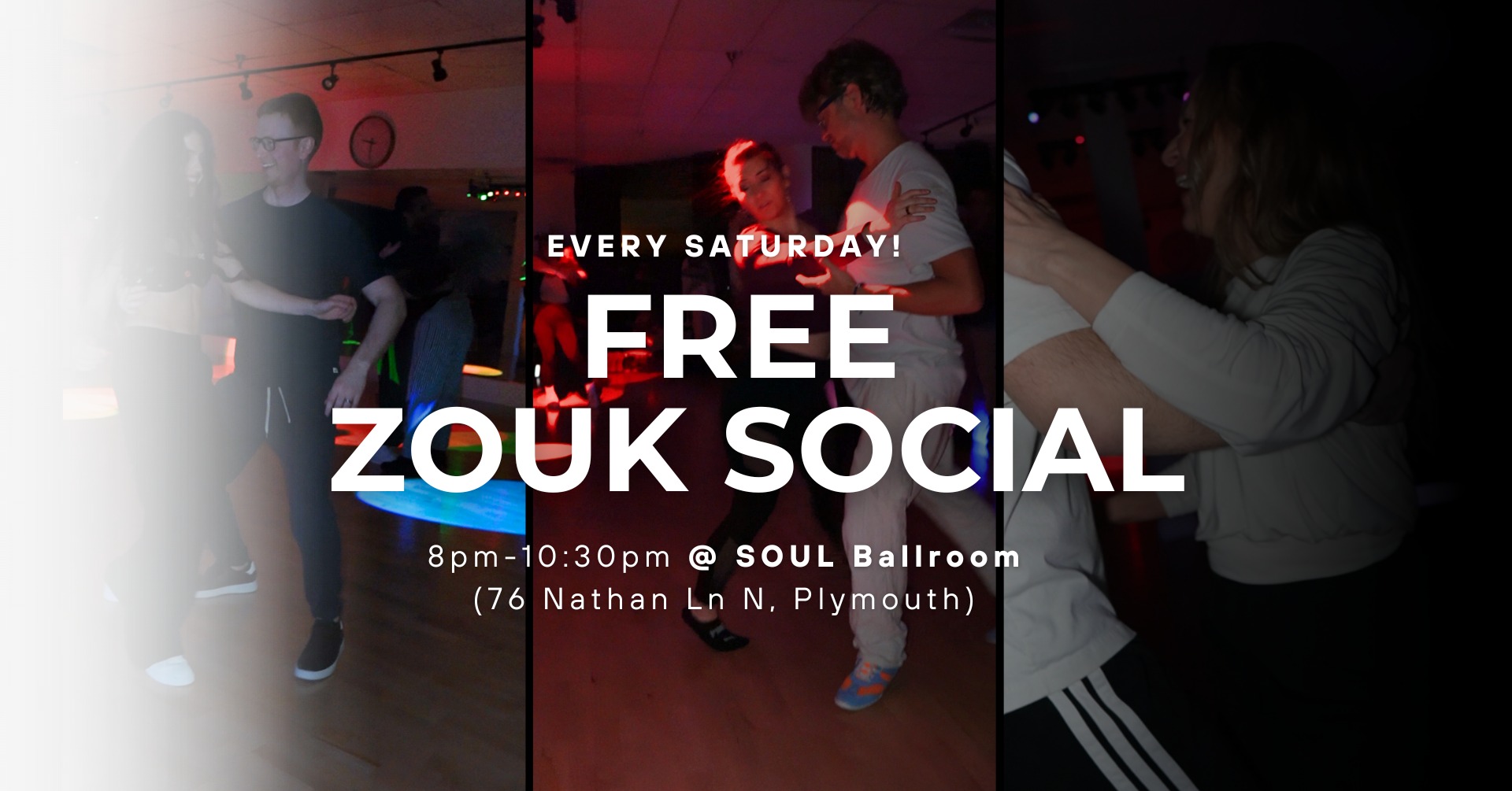 AmoZouk Weekly Zouk Social