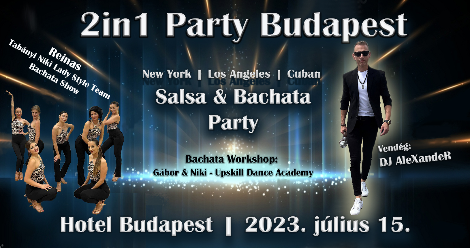 2in1 PARTY BUDAPEST Salsa & Bachata