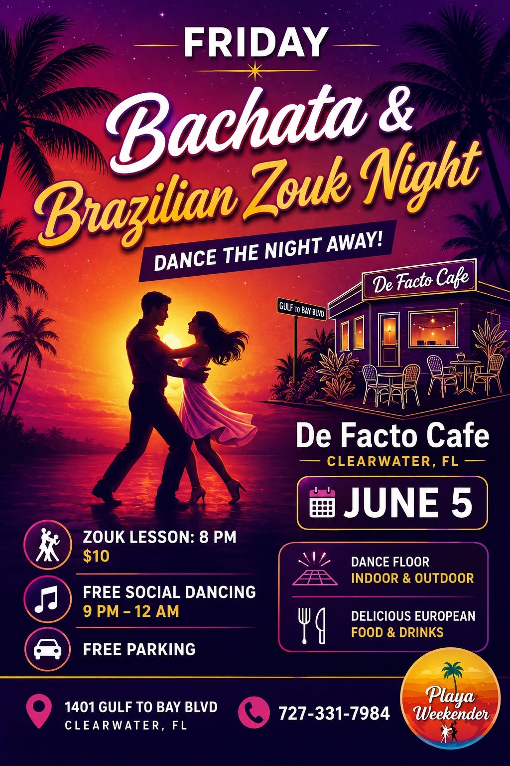 Friday Bachata & Zouk Night