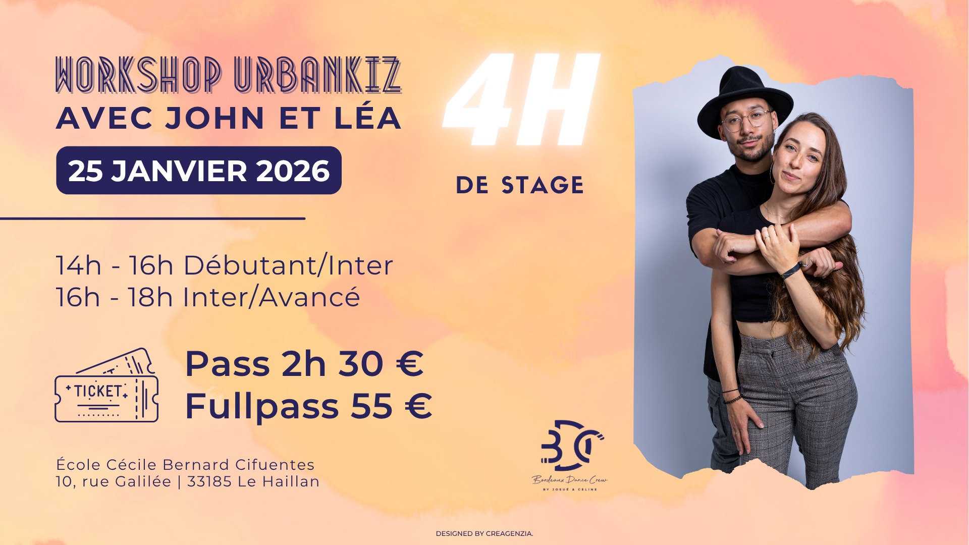 WORKSHOP URBANKIZ AVEC JOHN ET LEA