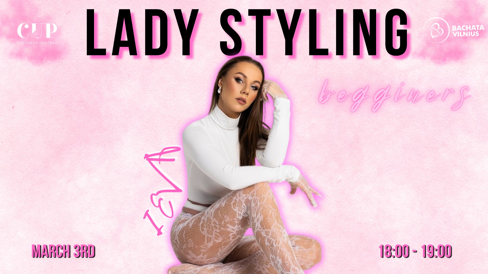 🩷Bachata Lady Styling Beginners with Ieva🩷 Išbandyk NEMOKAMAI💃