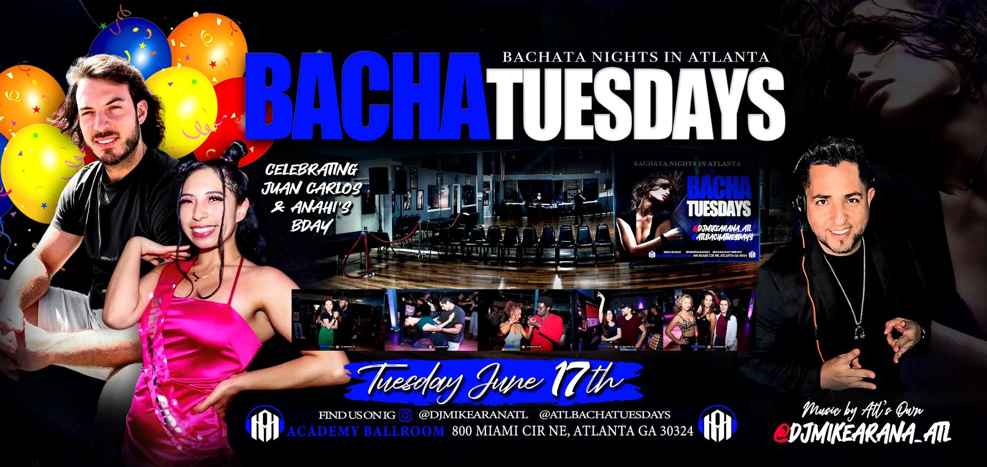 BACHATuesday Celebrating Juan Carlos & Anahi's BDAY