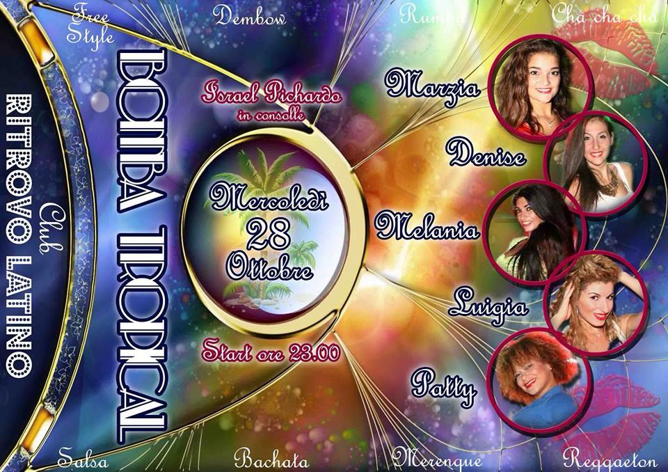 Serata bomba tropical al femminile