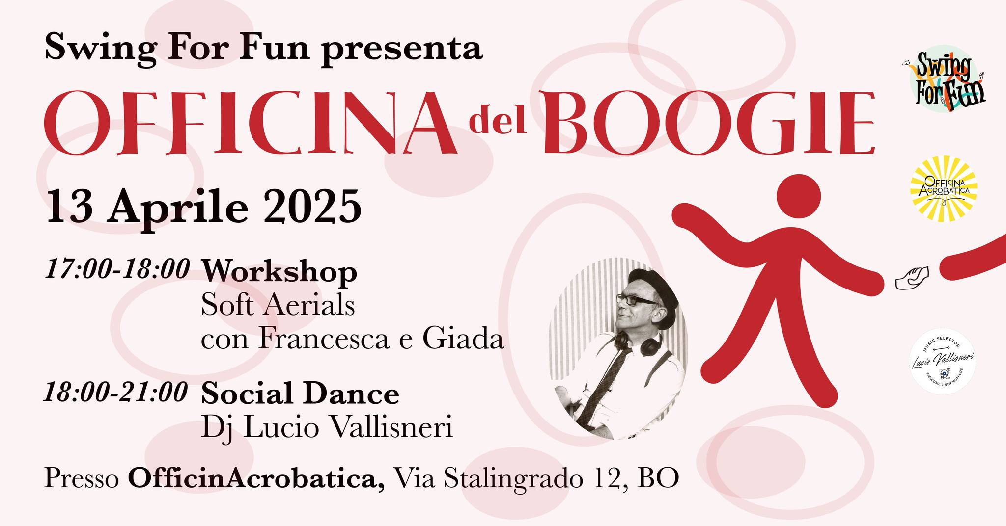 Officina del Boogie vol. 4 - dj Lucio Vallisneri + soft aerials workshop