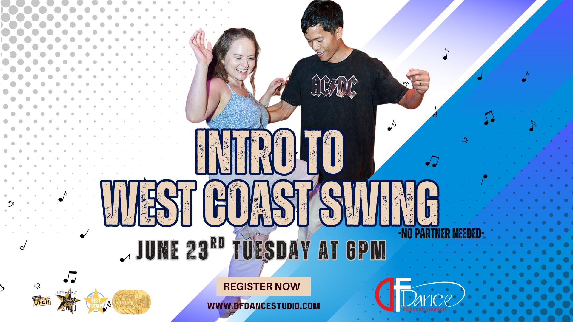 Intro to West Coast Swing💃🏻🕺🏻No partner or experience needed🤠