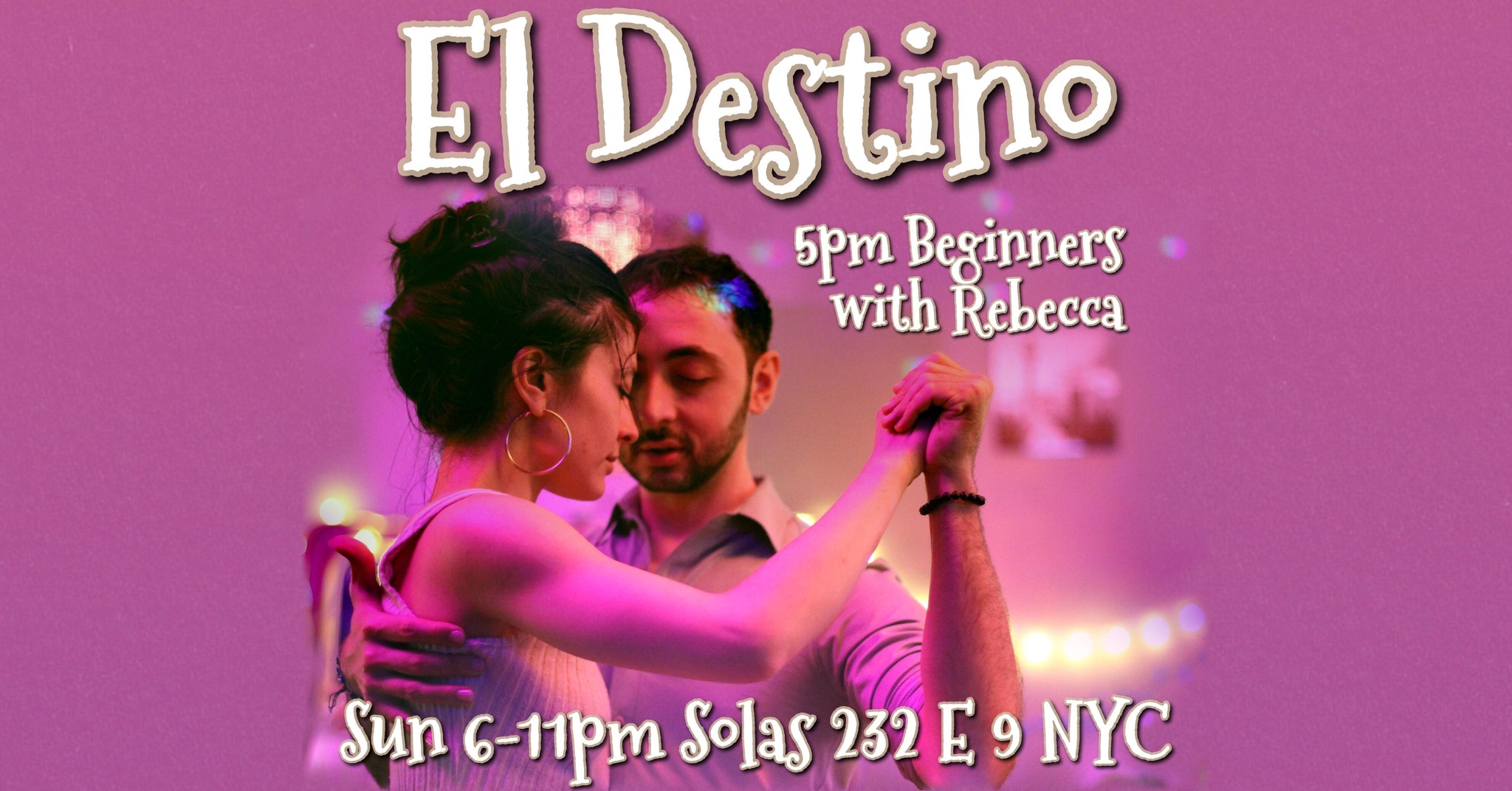 El Destino sees pink!
