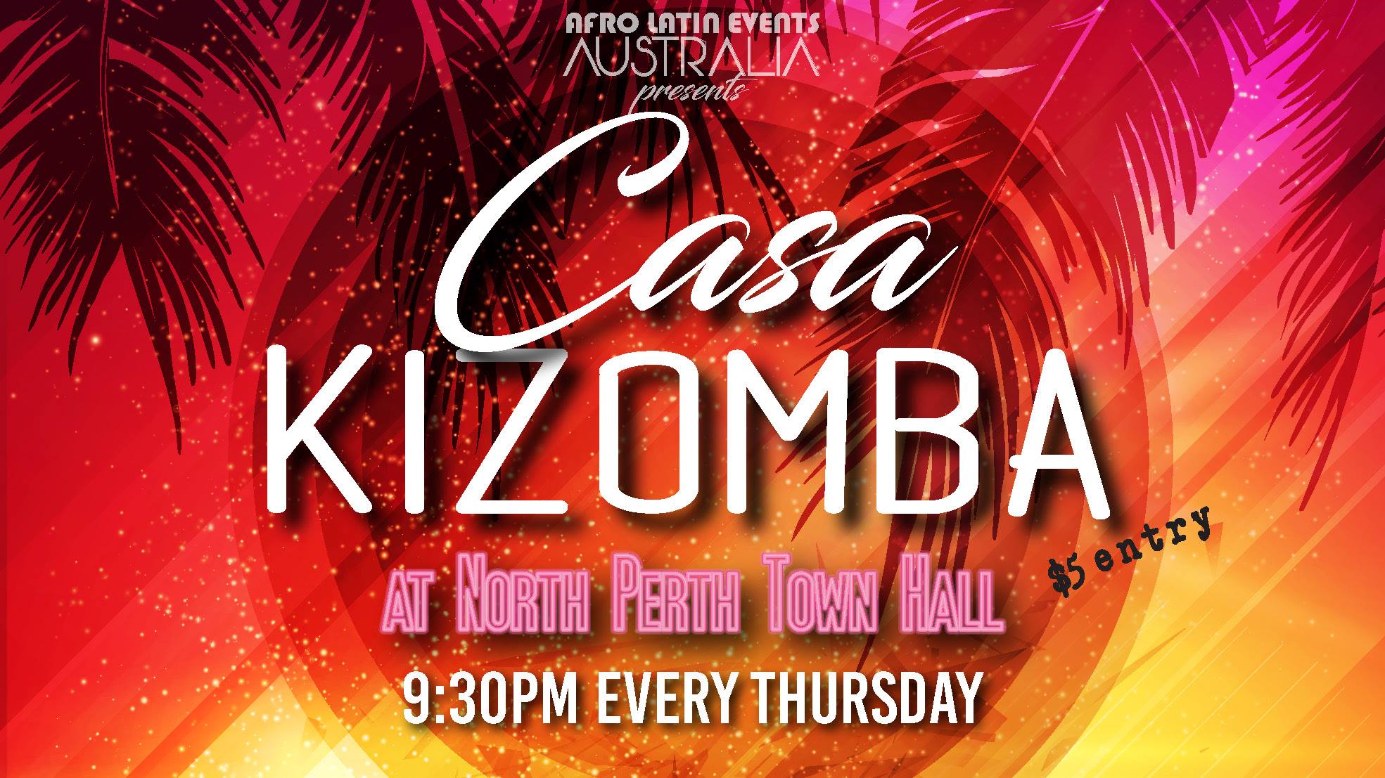 Casa Kizomba at North Perth Town Hall!