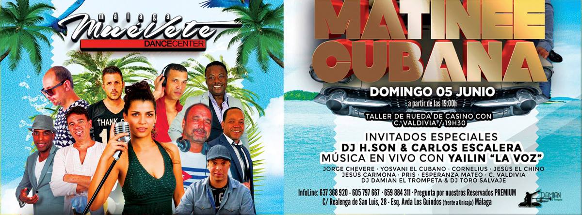 Matinée Cubana - 05 Junio 2016