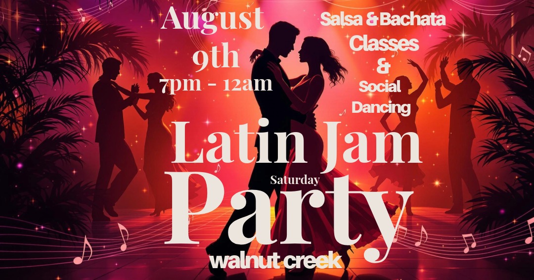 Latin Jam Saturday Dance party I Salsa I Bachata I Class & Social Dancing