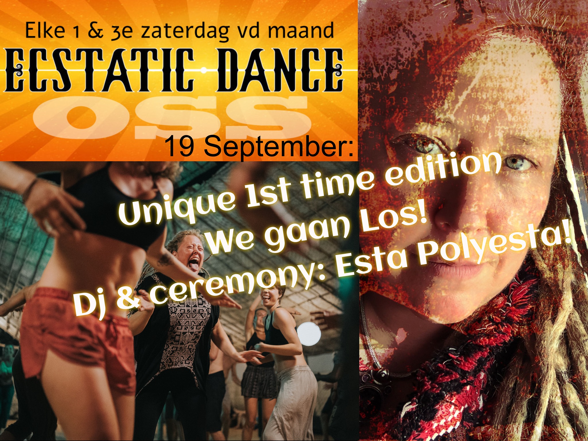Ecstatic Oss gaat los met DJ Esta Polyesta. A Must See & hear!