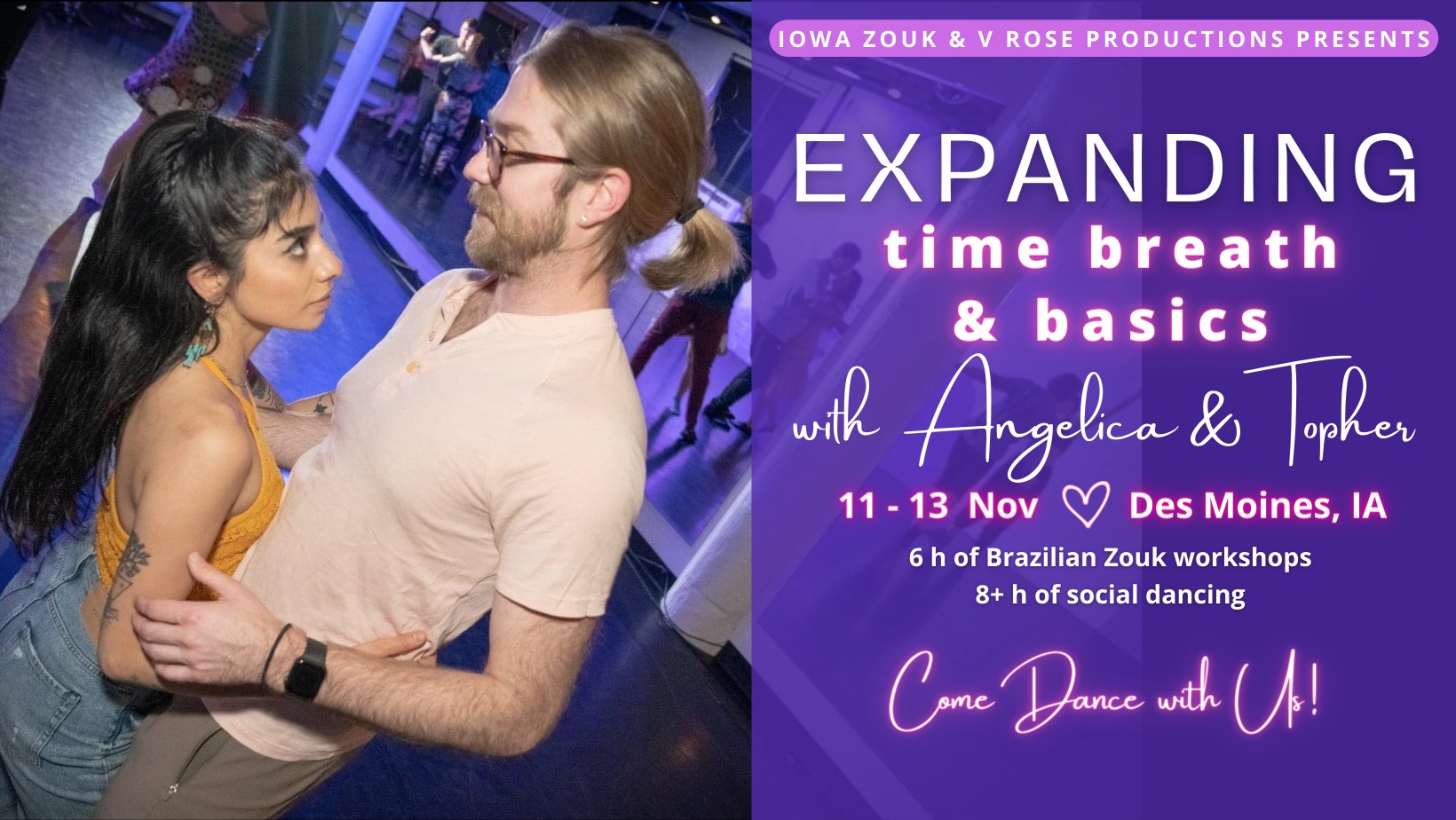 Expanding Time, Breath, and Basics with Angelica and Topher