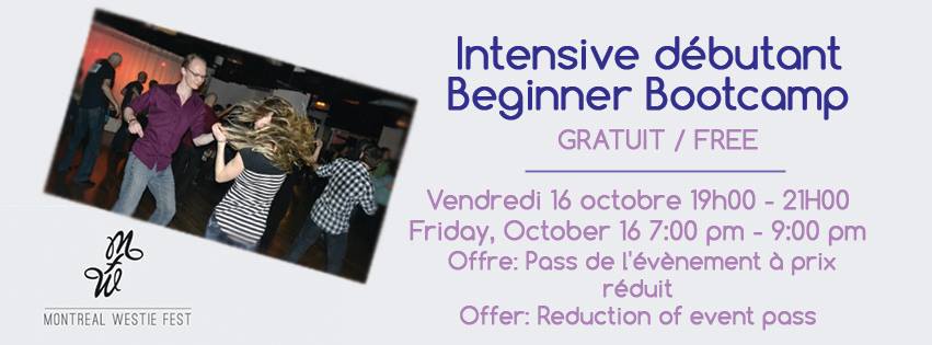 WEST COAST SWING Intensive Débutant Beginner Bootcamp