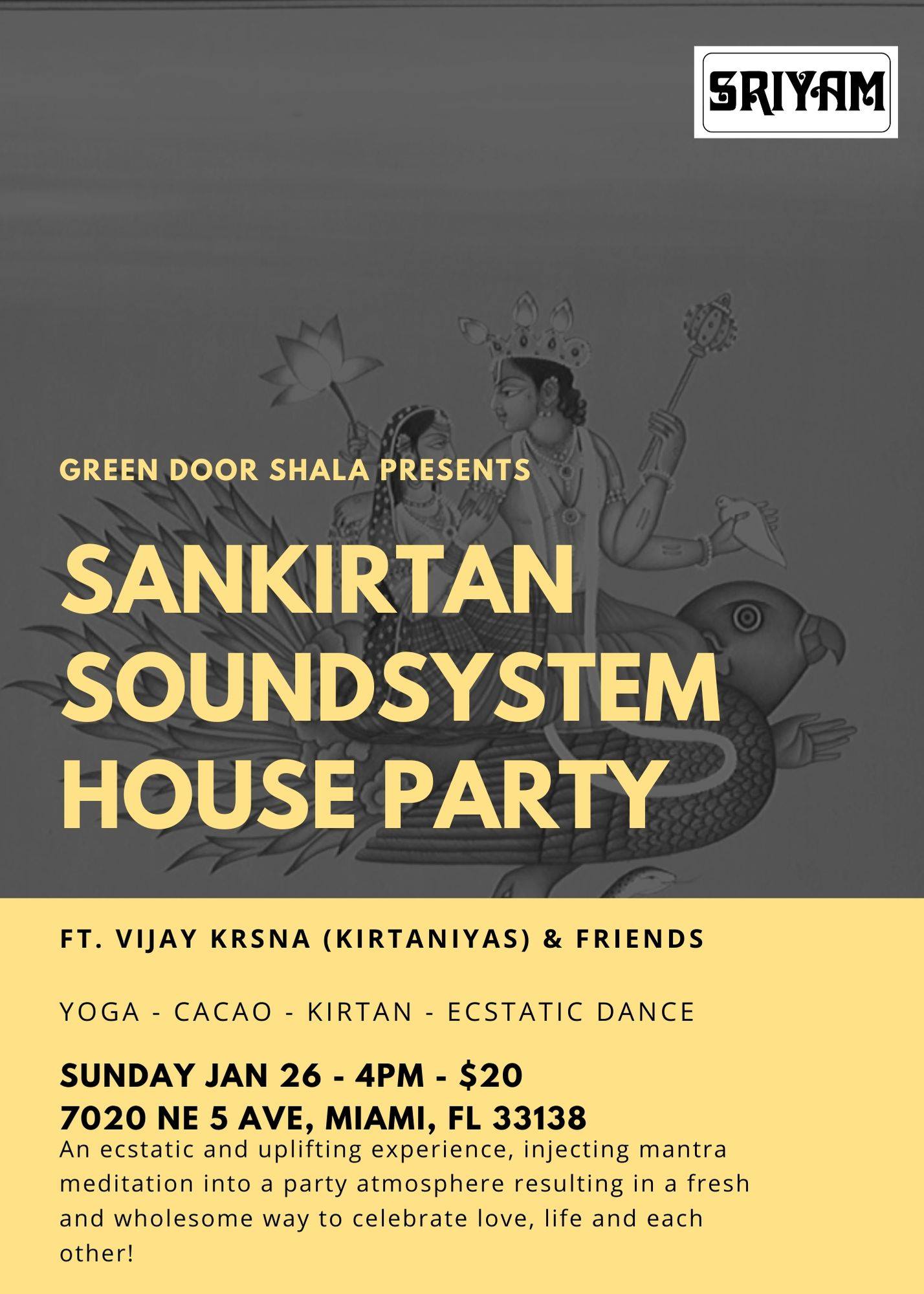 SanKirtan Soundsystem House Party