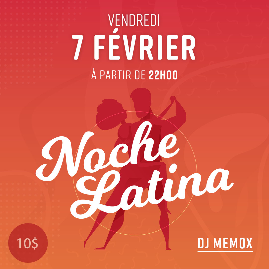 Soirée latine avec DJ Memox