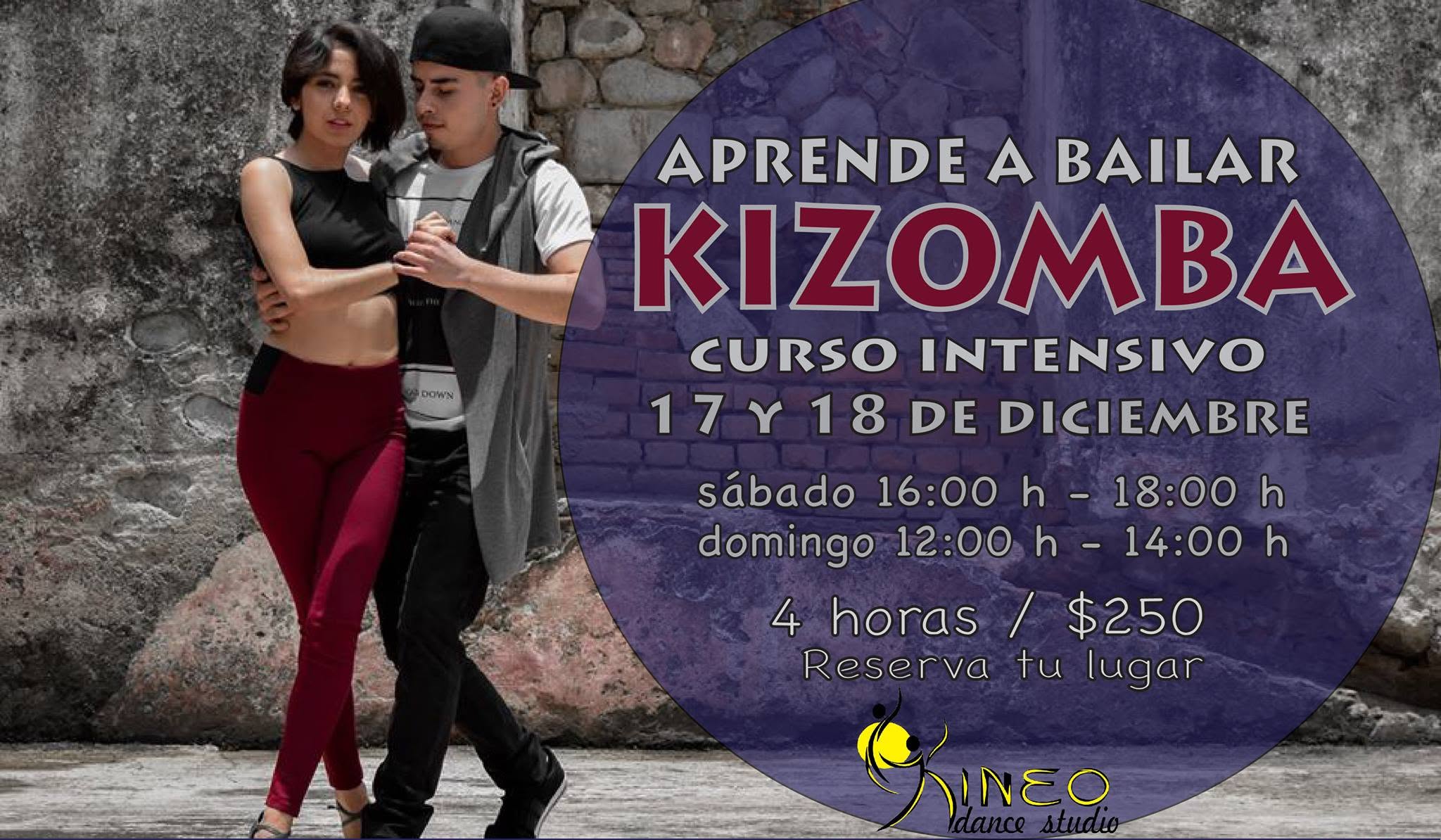 Curso intensivo de Kizomba