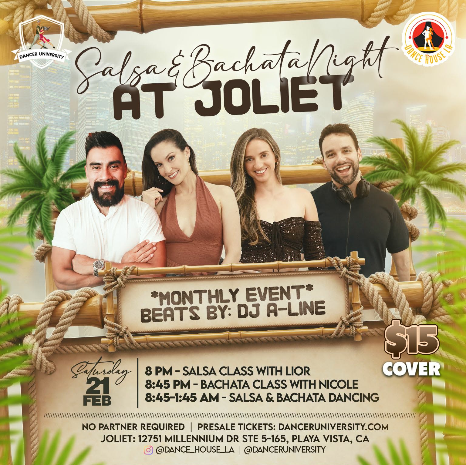 Joliet Salsa and Bachata Night!