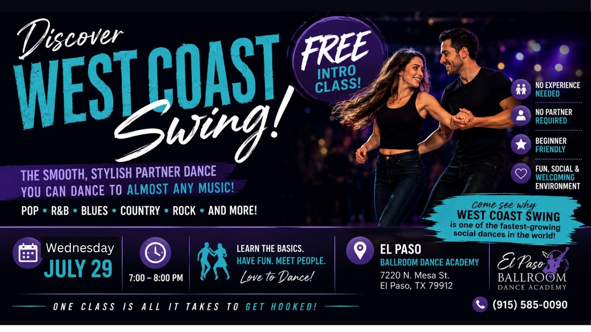 FREE West Coast Swing Class