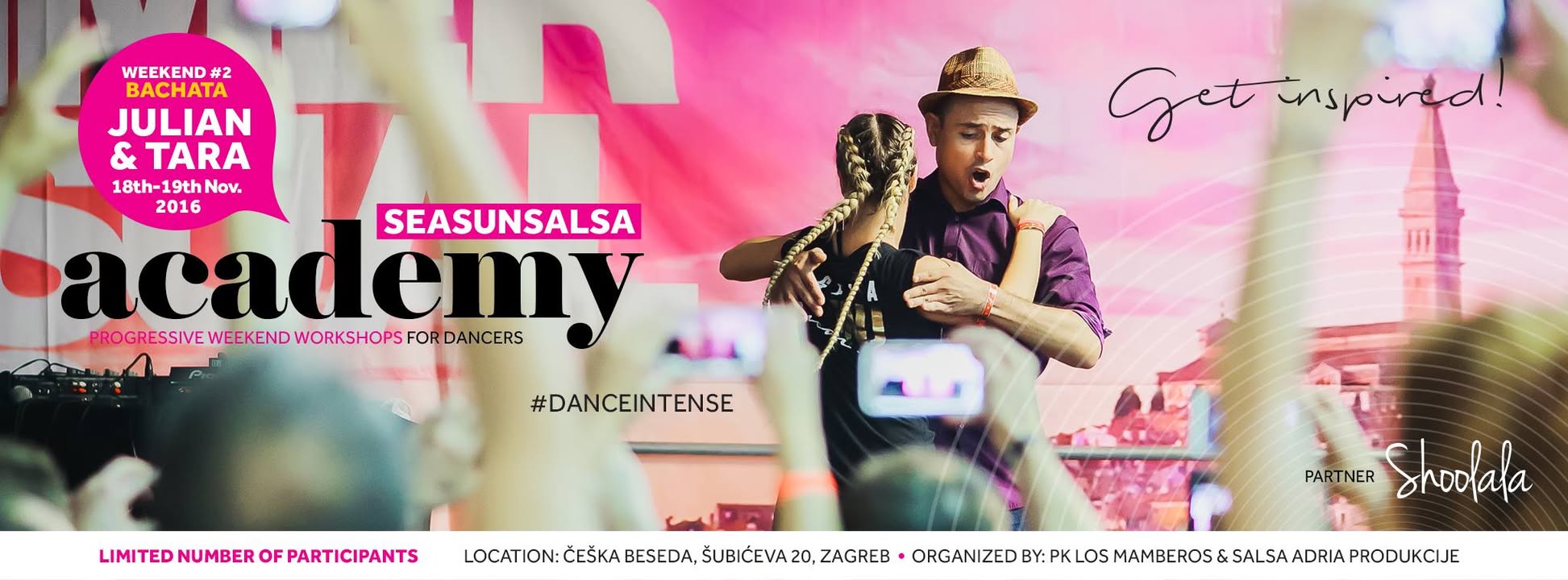 SeaSunSalsa Academy Weekend - Bachata uz Juliana & Taru