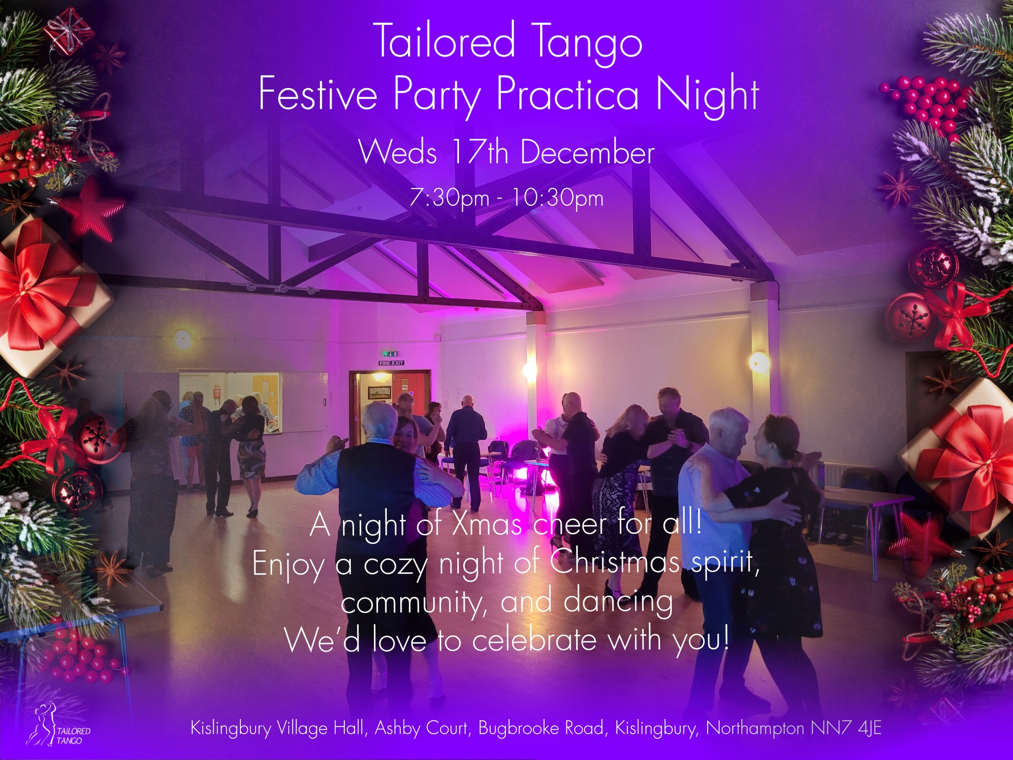 Festive Tango Practica Party Night