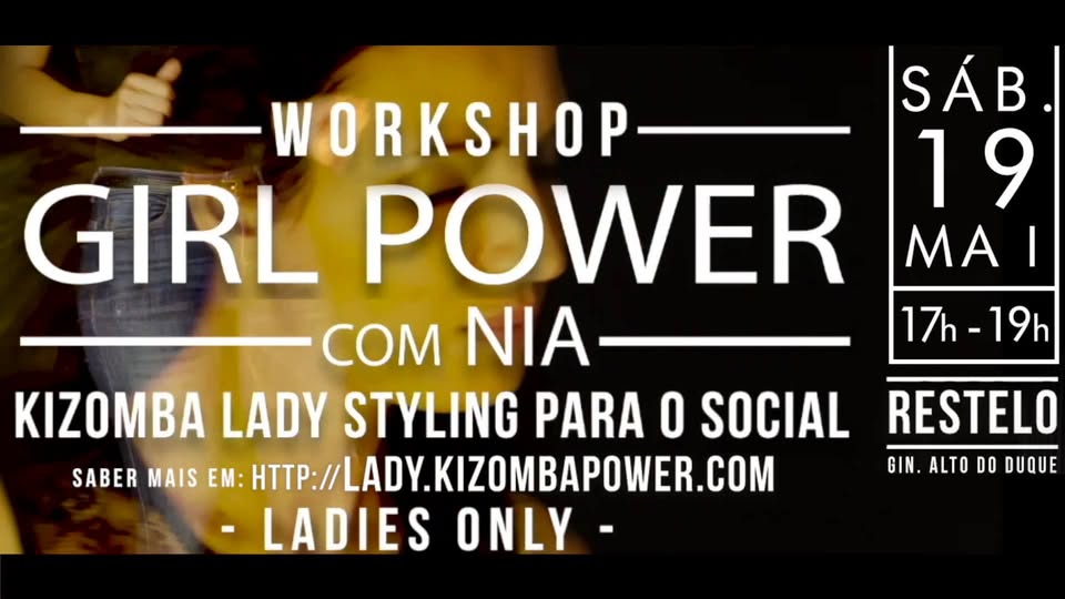 Workshop GIRL POWER - Kizomba Lady Styling para o Social com NIA