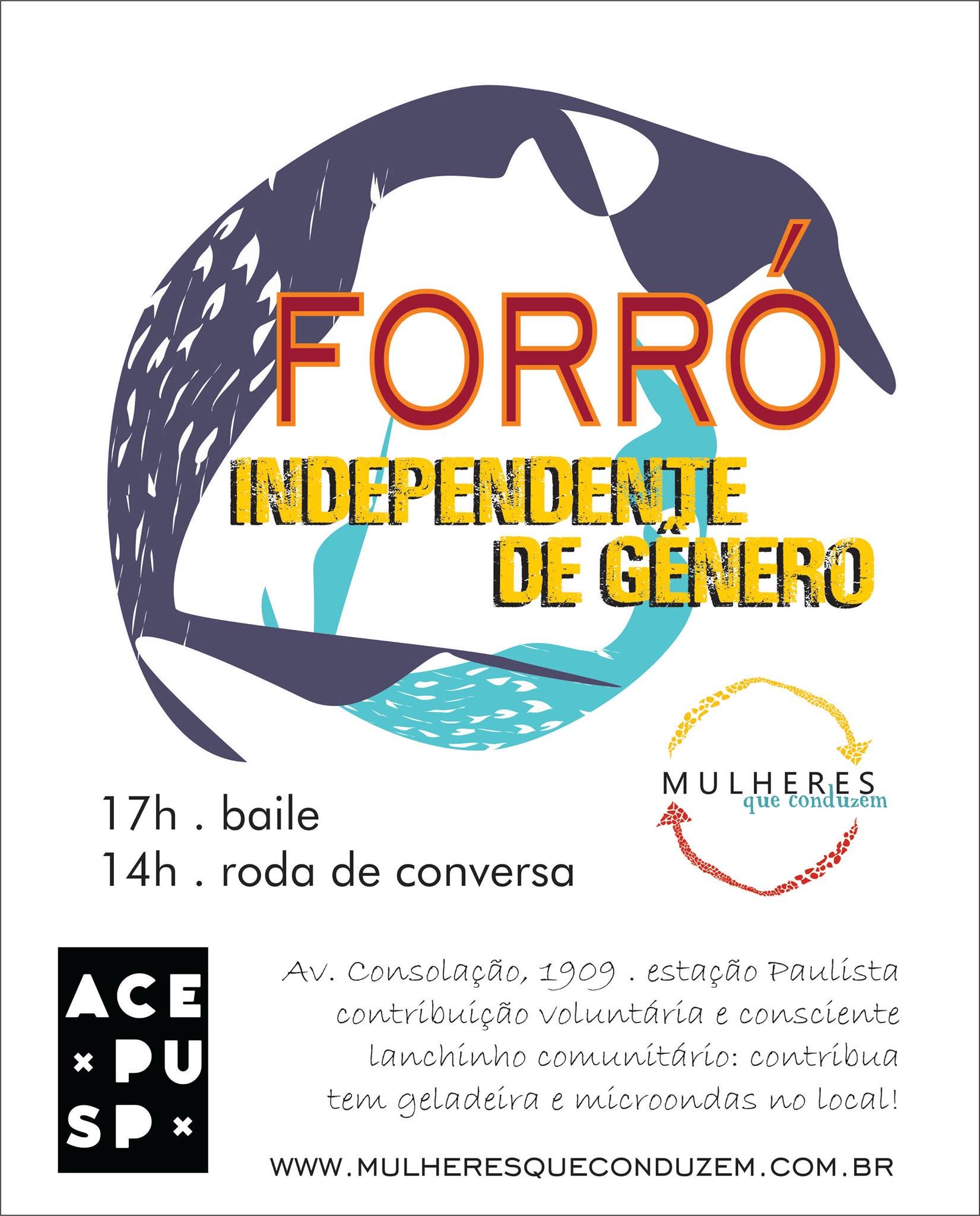Forró Livre de Gênero - Baile e Roda de Conversa