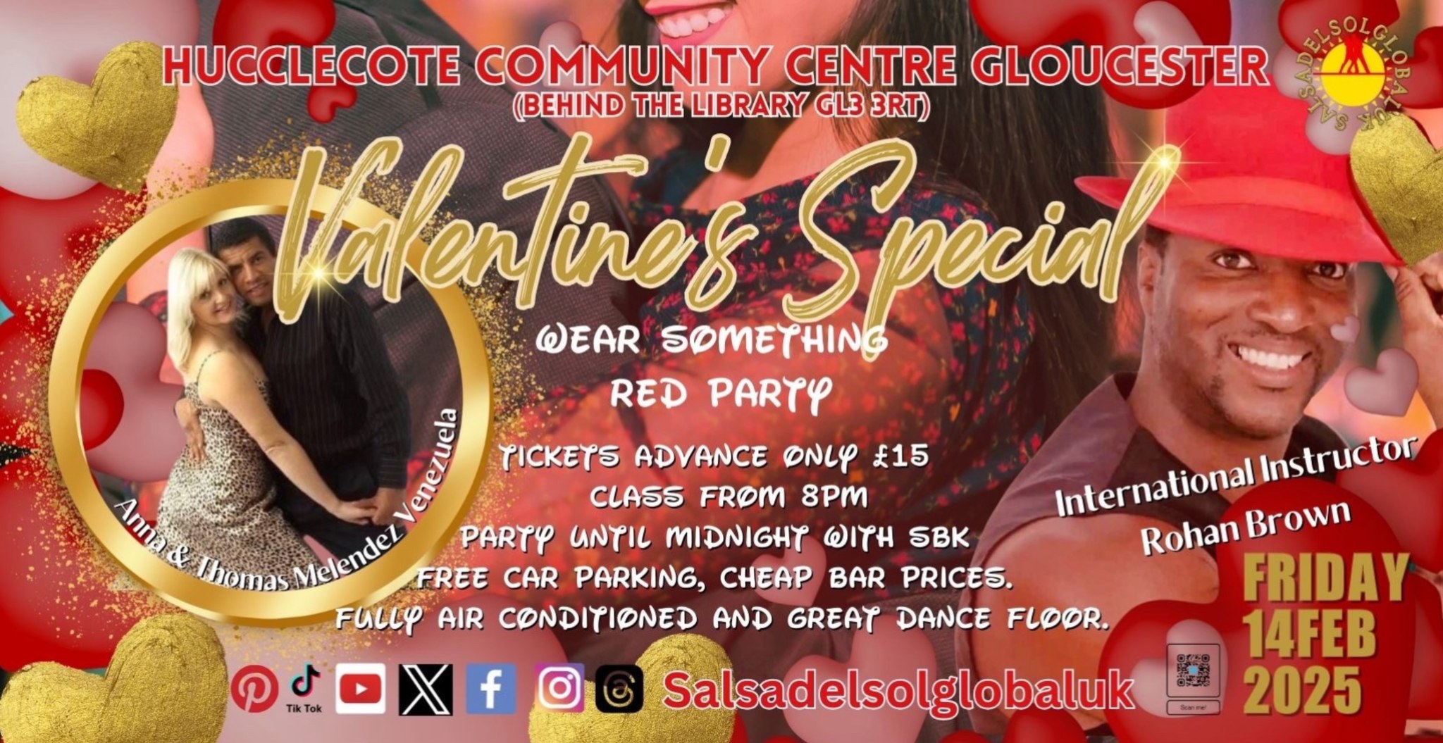 Valentine’s Special with International Instructor Rohan Brown SBK Cuban