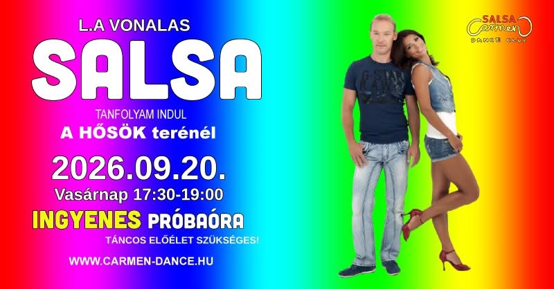 đ„CSATLAKOZNI lehet! VONALAS SALSA đ€© INGYENES prĂłbaĂłra đ VASĂRNAP đ