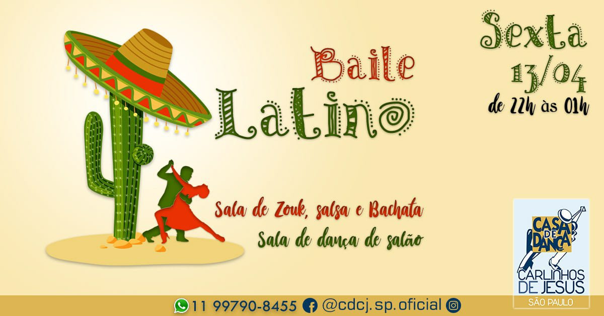 BAILE LATINO NA CDCJ